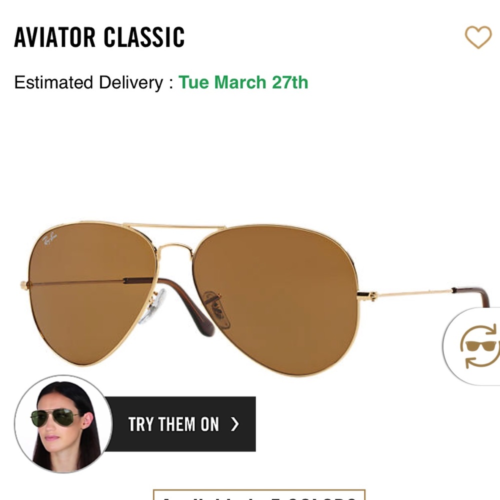 Classic Rayban aviators